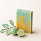 Savon solide au citron vert 100 g Savonnerie de la Buèges