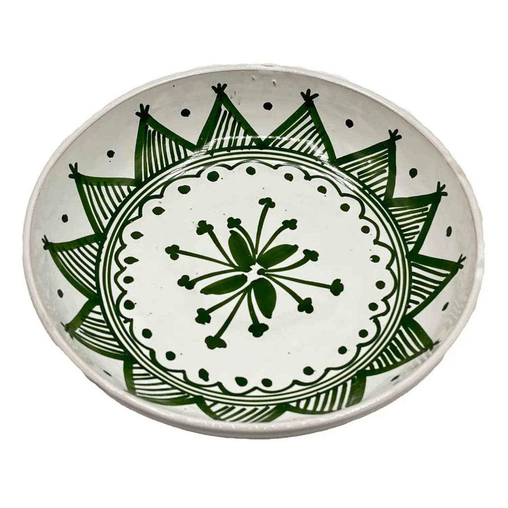 Assiette Creuse En Céramique Tunisienne Peinte À La Main #2