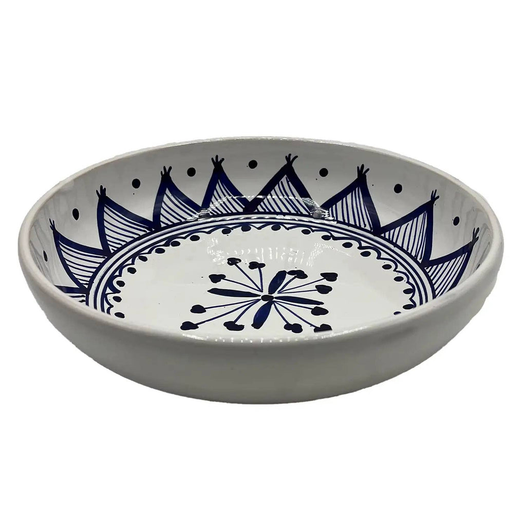 Assiette Creuse En Céramique Tunisienne Peinte À La Main #3