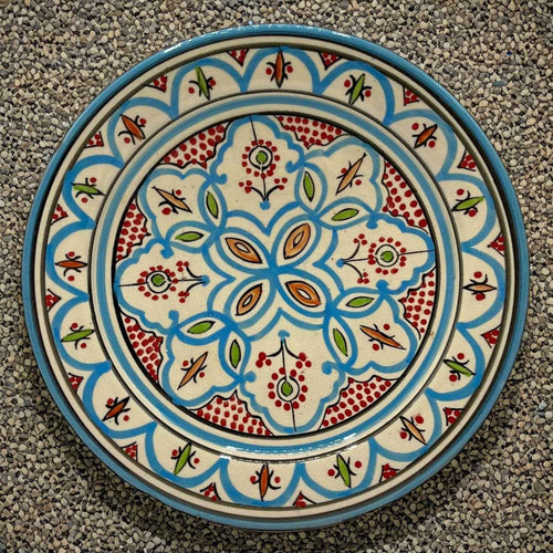 Assiette Artisanale En Terre Cuite De Safi, Maroc #18