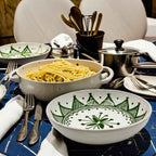 Assiette Creuse En Céramique Tunisienne Peinte À La Main #2