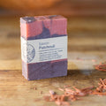 Savon solide au patchouli 100 g Savonnerie de la Buèges, vue 2