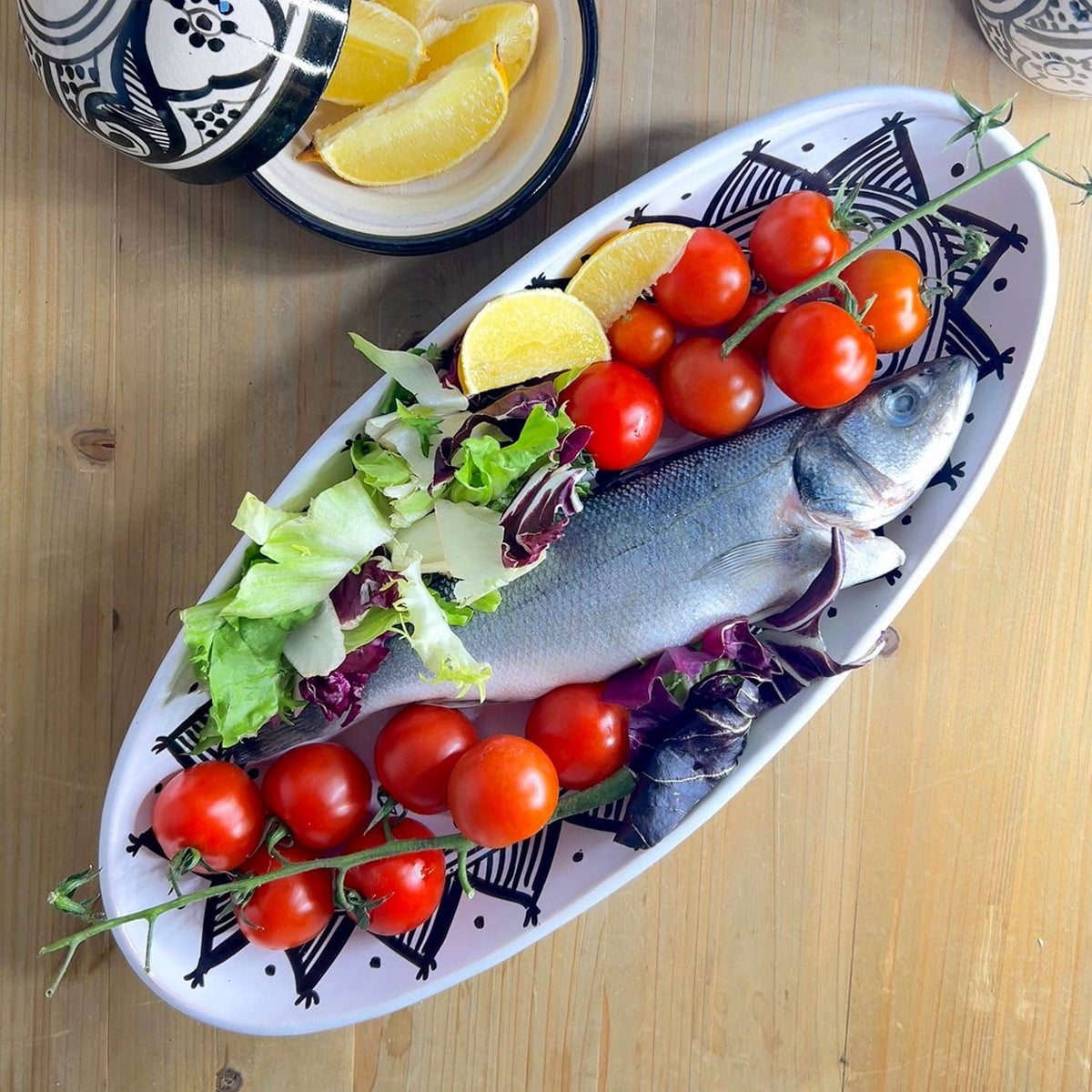 Plat Décoratif En Céramique Tunisienne Artisanale #20