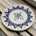 Assiette Décorative En Céramique Tunisienne Peinte À La Main #2