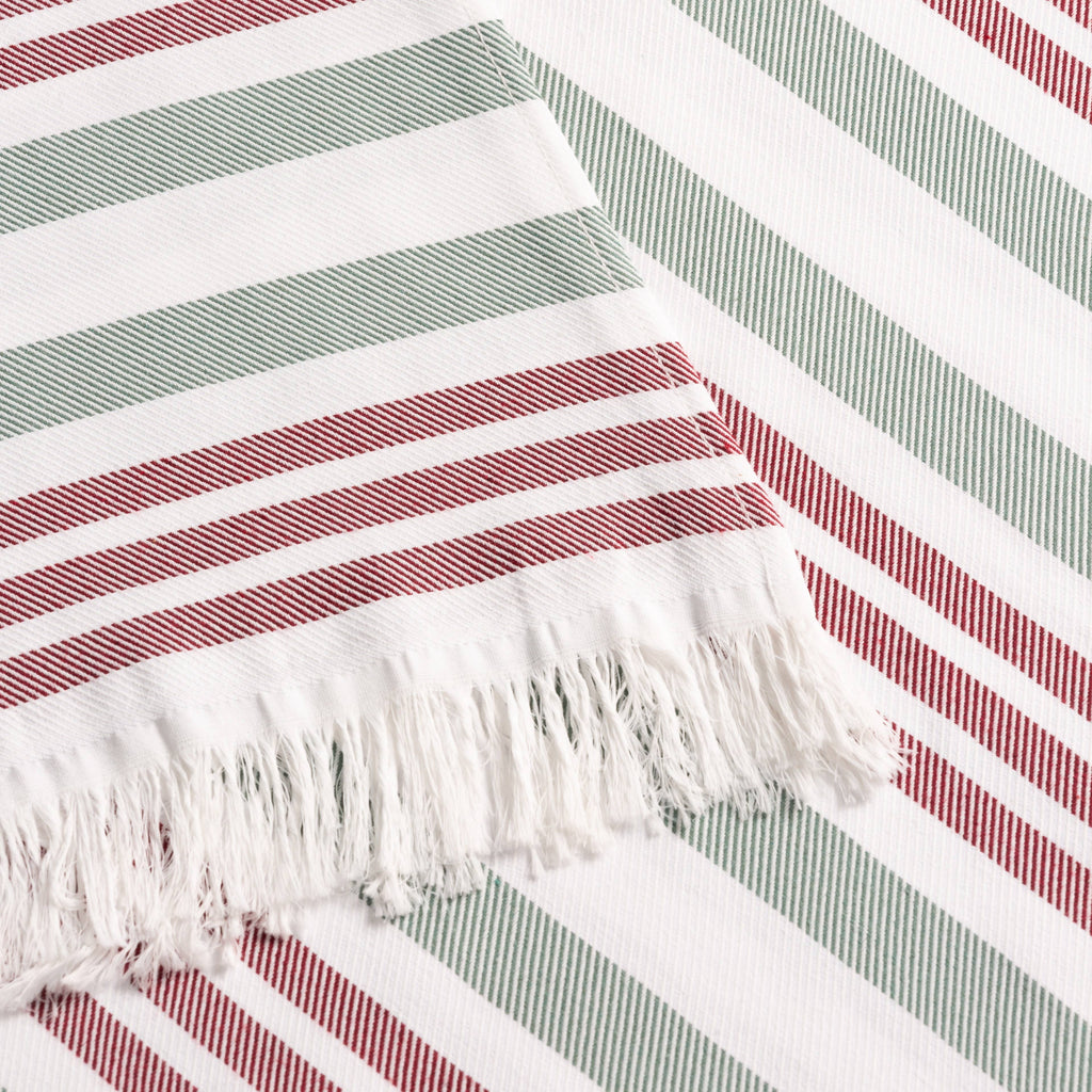 TRIA Lightweight Cotton Beach Sarong with Fringes