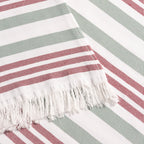TRIA Lightweight Cotton Beach Sarong with Fringes