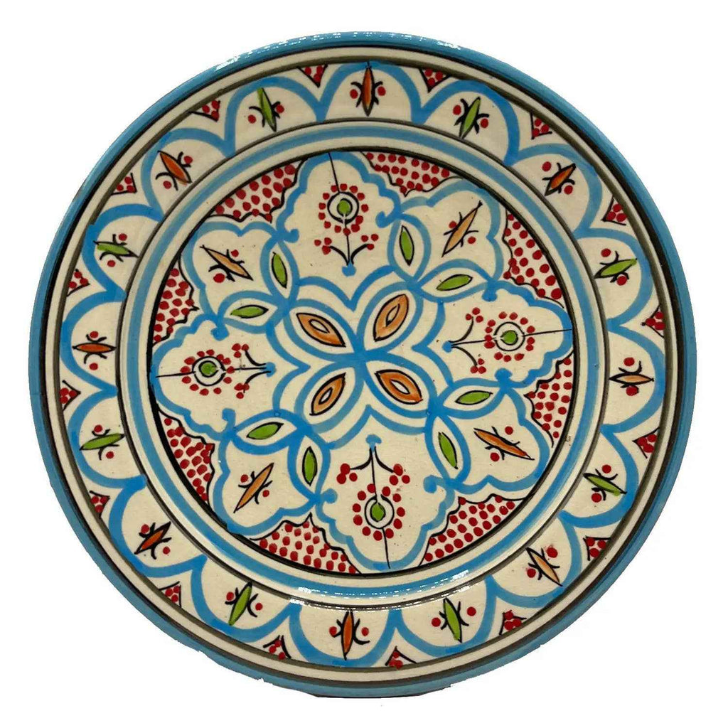 Assiette Artisanale En Terre Cuite De Safi, Maroc #18