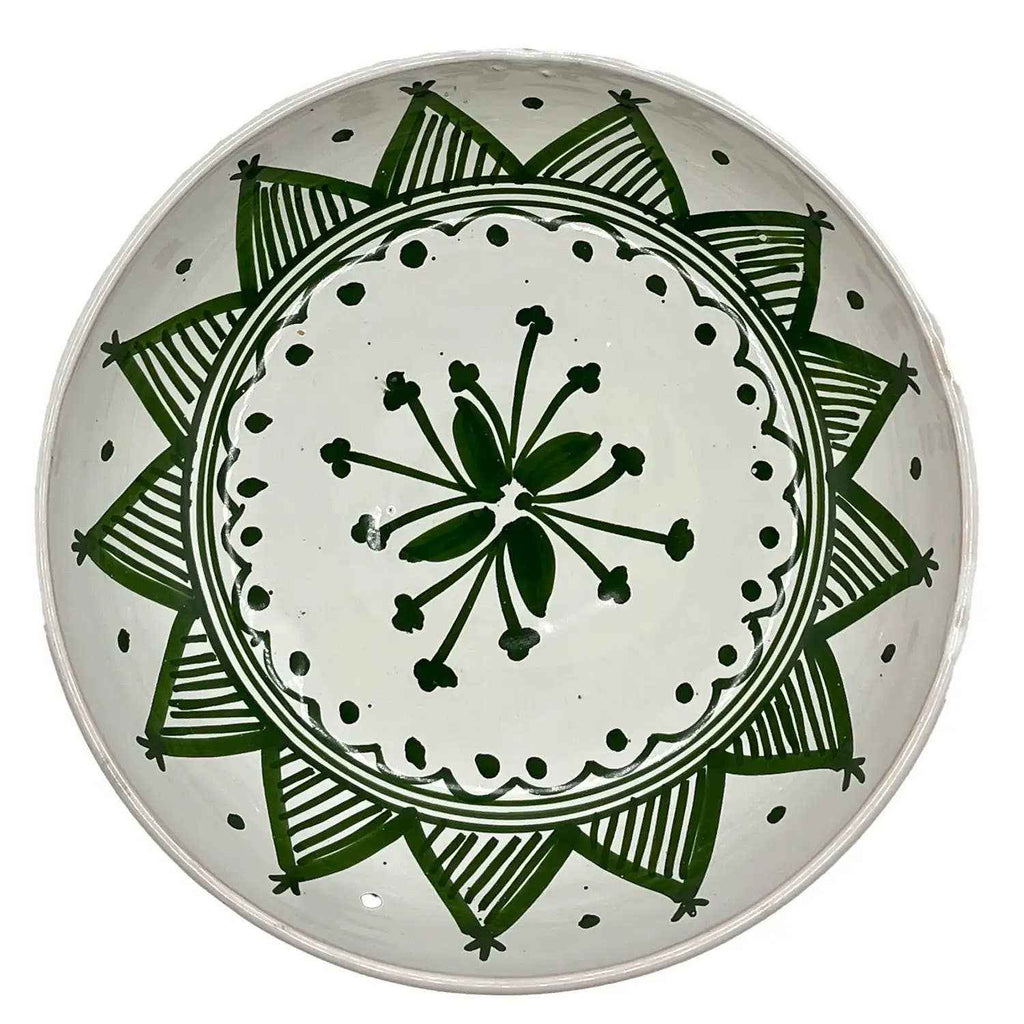 Assiette Creuse En Céramique Tunisienne Peinte À La Main #2