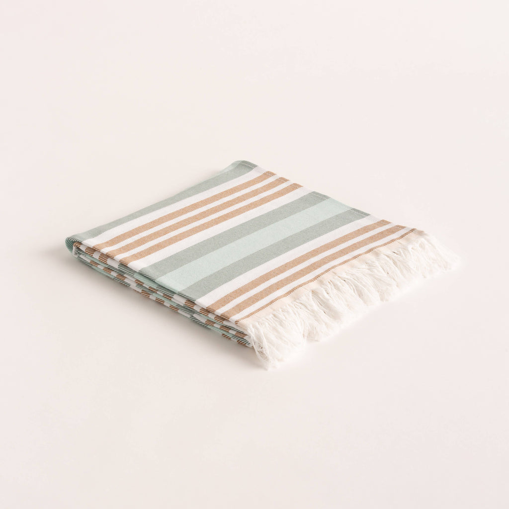 TRIA Lightweight Cotton Beach Sarong with Fringes