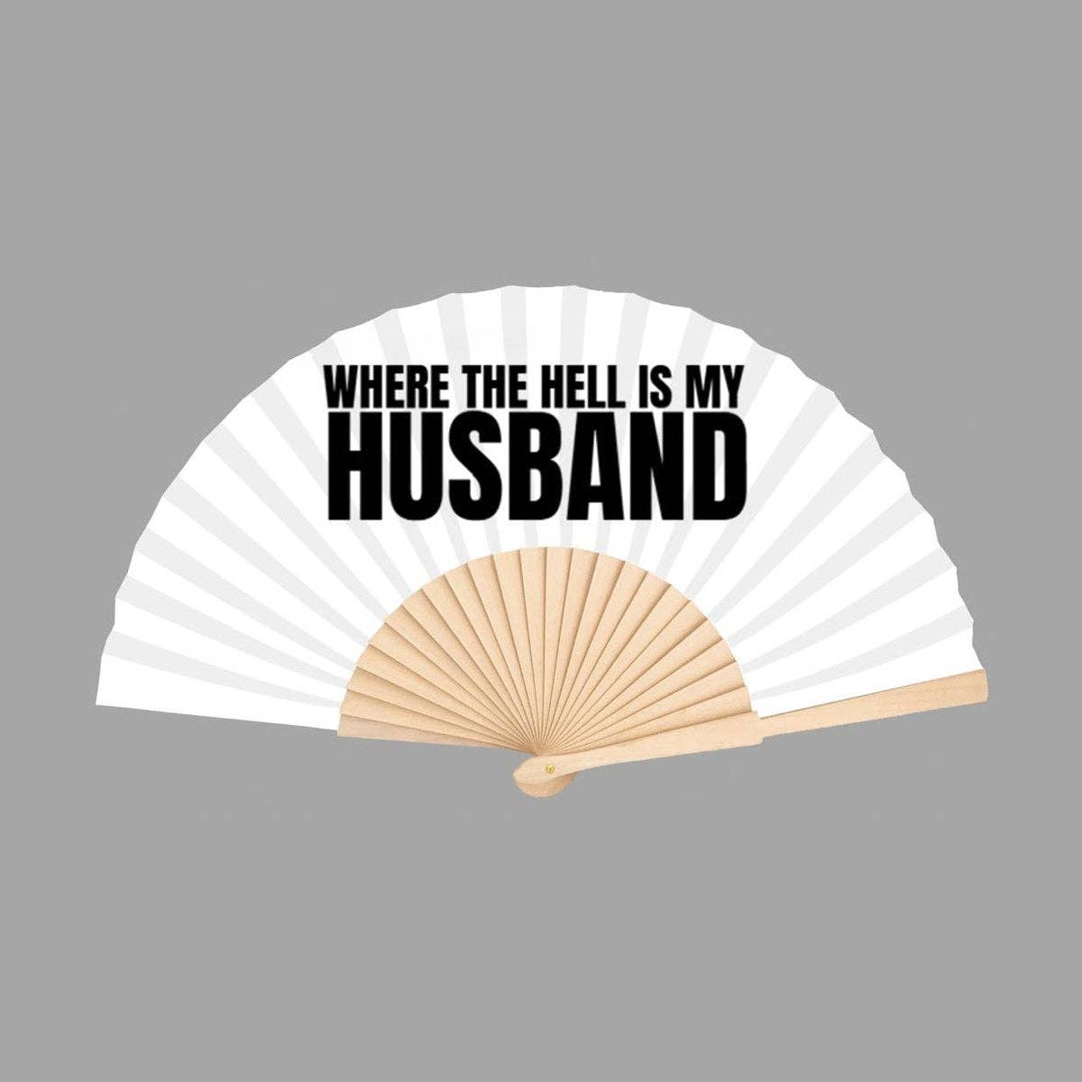 Where on earth is my 23cm husband fan?