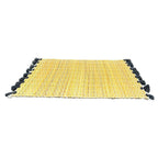 Ensemble de 4 Sets de Table Marocains Tressés avec Franges #3