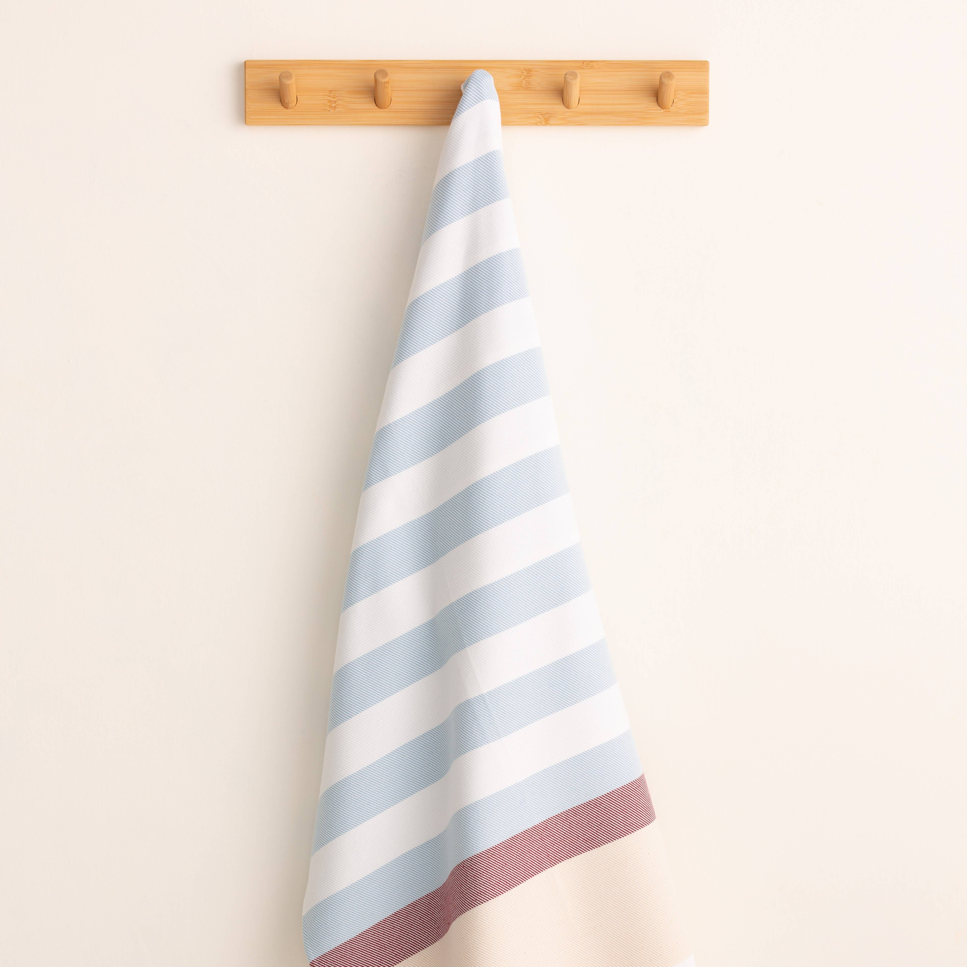 Lightweight cotton beach sarong with fringes HORIZONTE