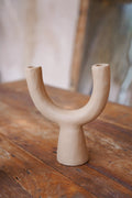Brown Candlestick - Terracotta - The Pohon