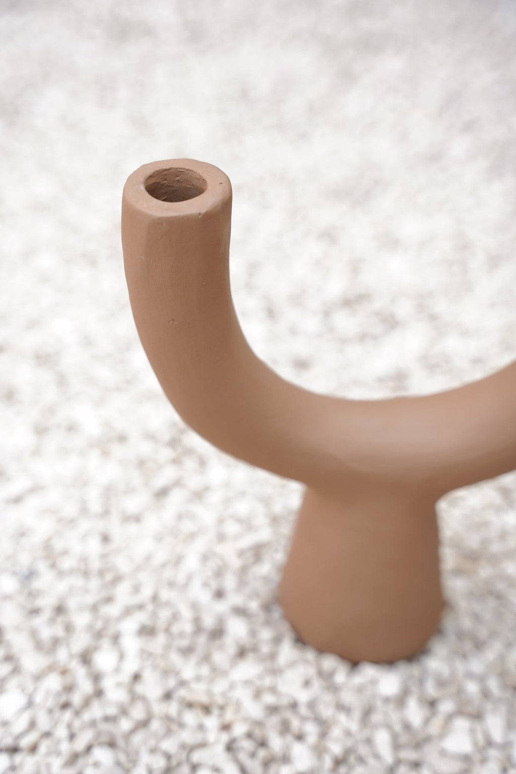 Brown Candlestick - Terracotta - The Pohon
