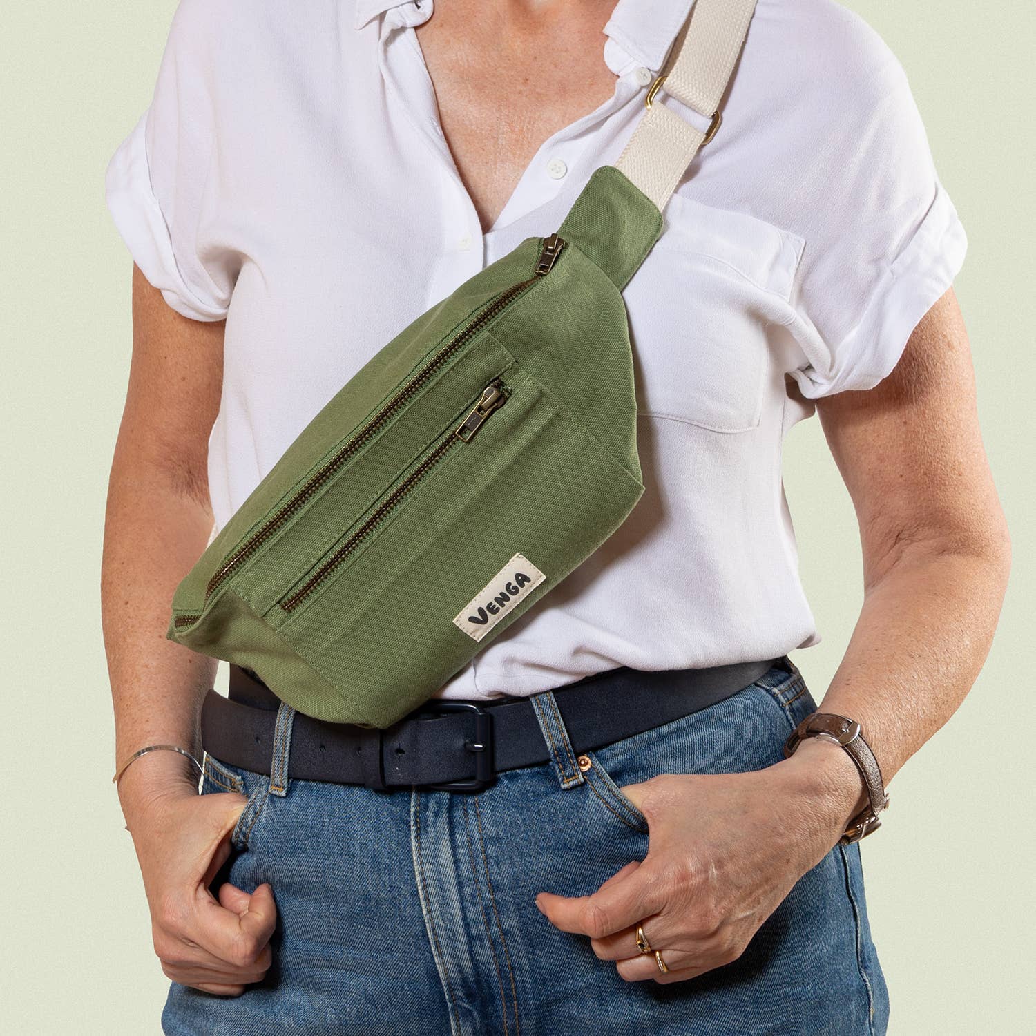 Sac Banane en coton bio