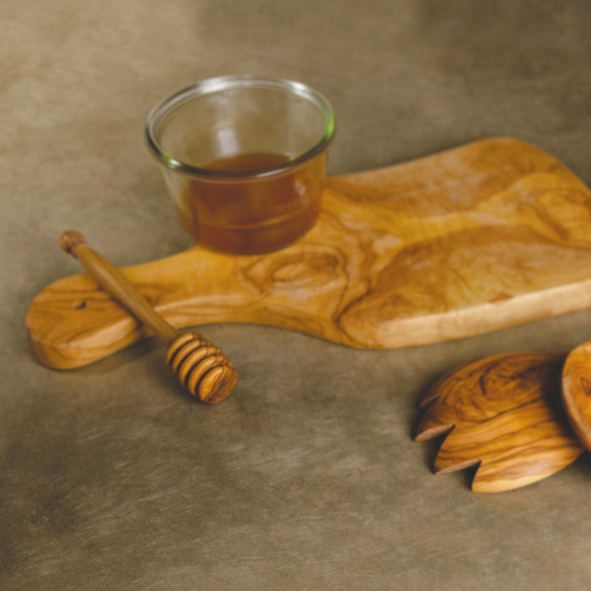 Cuillère à miel en bois d'olivier — Terra Gusto