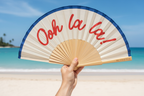 Ooh La La Fan Script 23cm