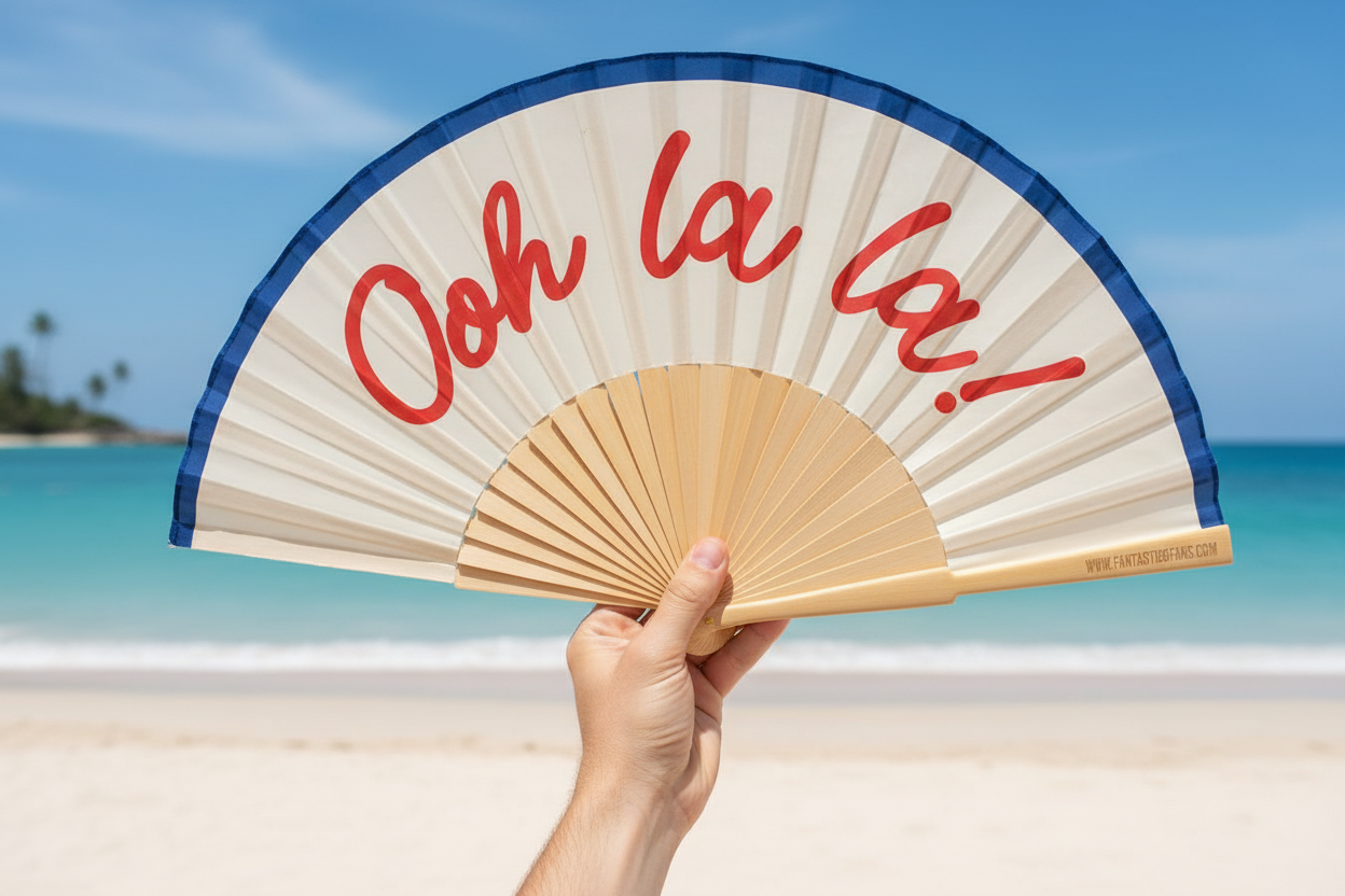 Ooh La La Fan Script 23cm
