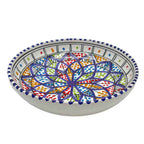 Assiette Creuse En Céramique Tunisienne Peinte À La Main #13