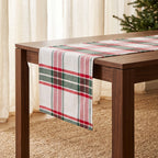 Chemin de table de Noël Tartan