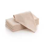 Lot de 6 serviettes satinées Rubi or