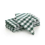 Serviettes vichy vertes