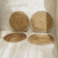 Rattan Shell Placemat - Natural - Hippie Monkey