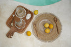 Rattan Shell Placemat - Natural - Hippie Monkey