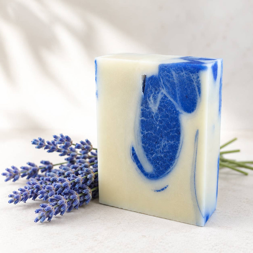 Savon solide à la lavande 100 g Savonnerie de la Buèges