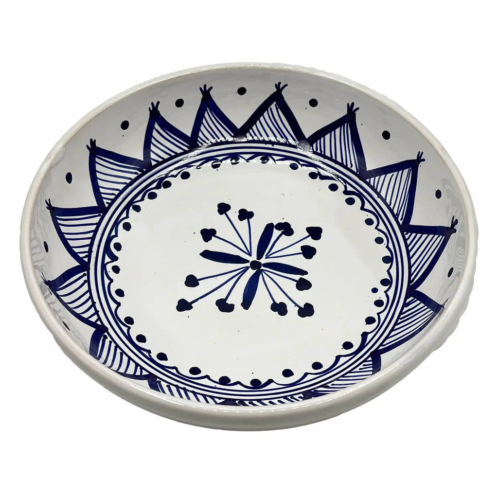 Assiette Creuse En Céramique Tunisienne Peinte À La Main #3