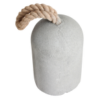 Bedrock concrete doorstop
