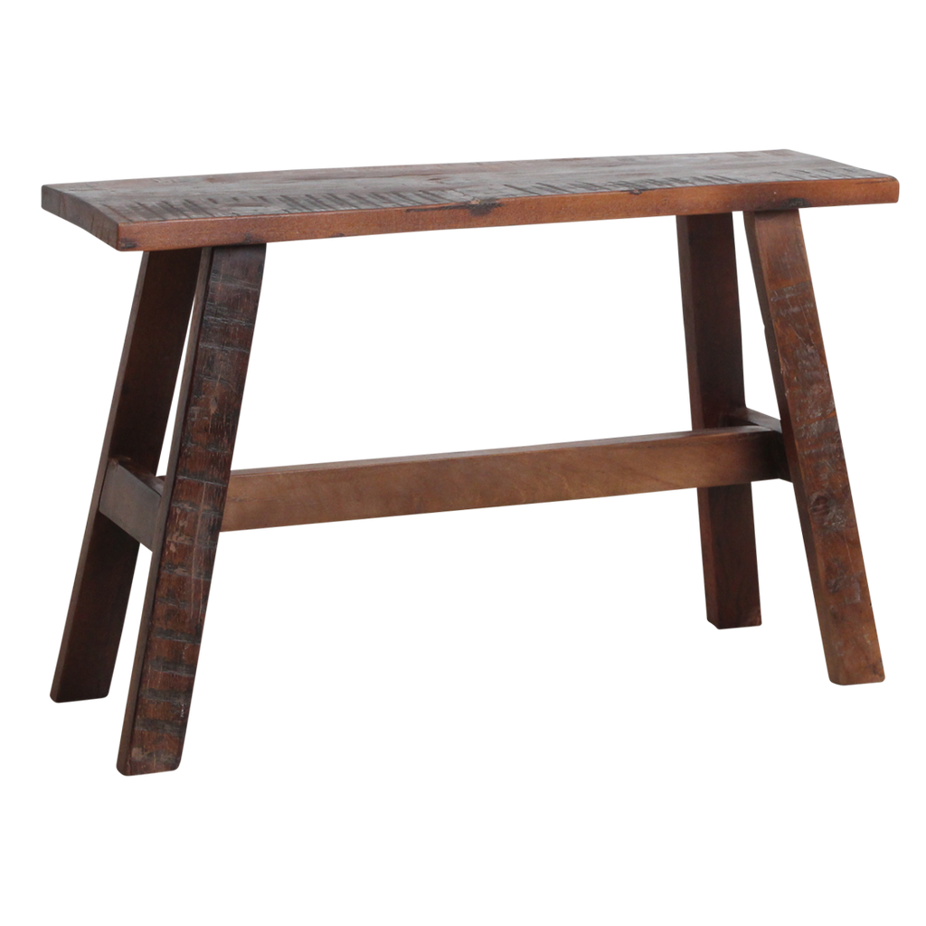 Large factory bus stop bench
