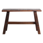 Large factory bus stop bench