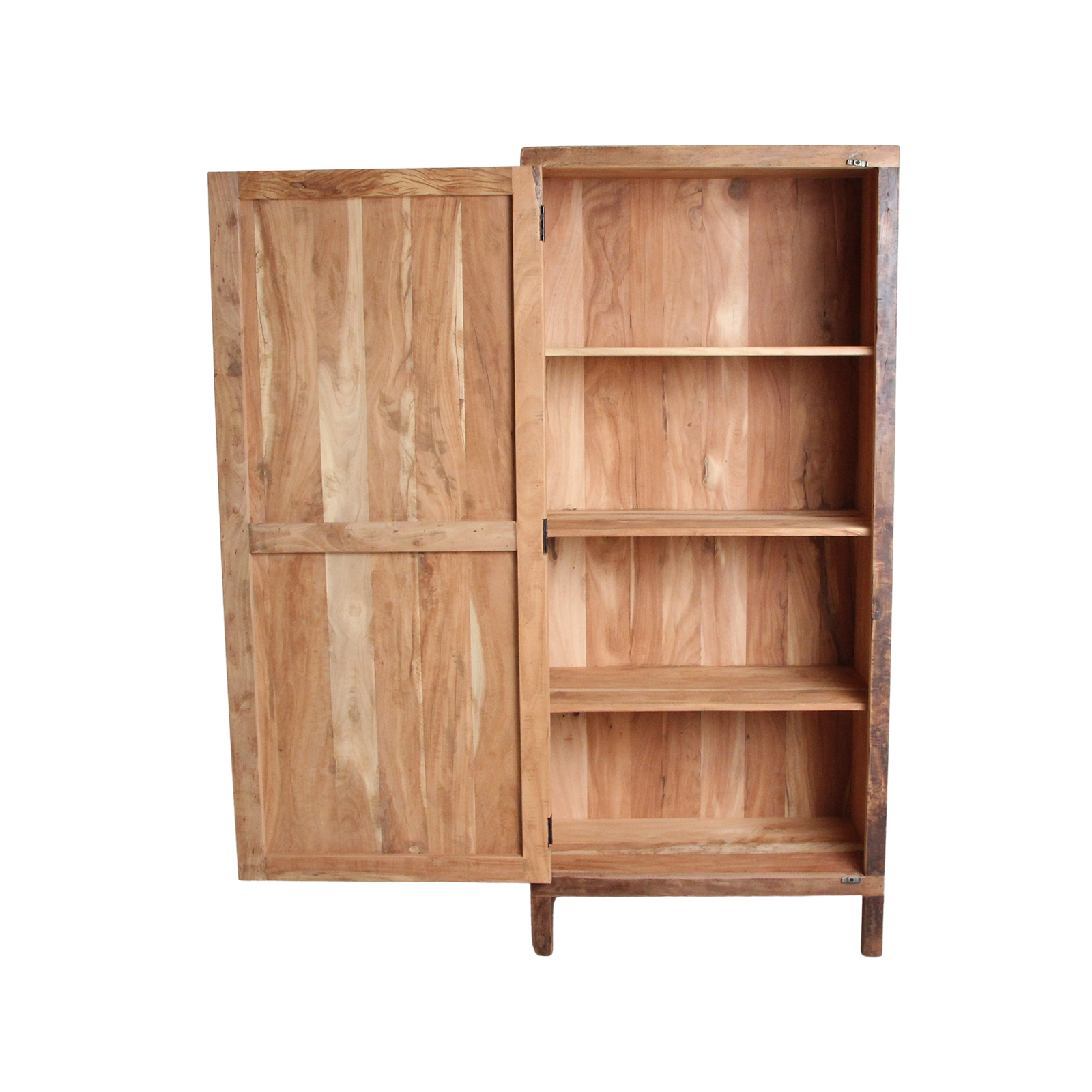Farmwood armoire 1 porte - bois recyclé certifié FSC - 80 x 40 x 180 cm
