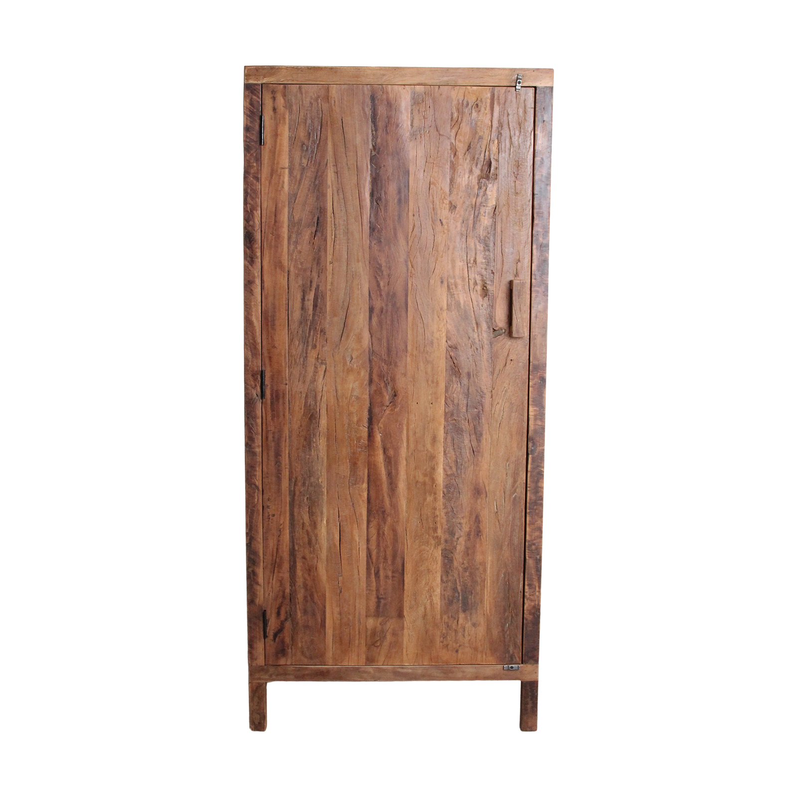 Farmwood armoire 1 porte - bois recyclé certifié FSC - 80 x 40 x 180 cm