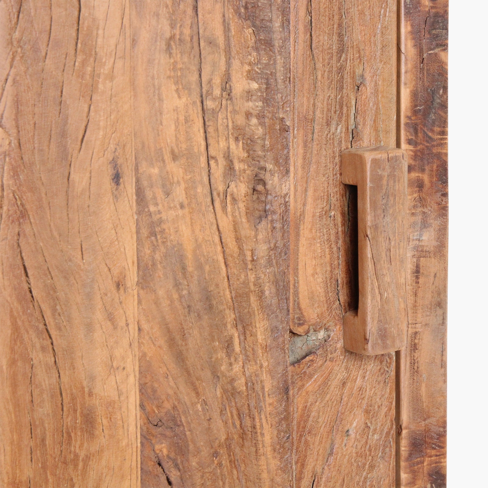 Farmwood 1-door wardrobe - FSC certified recycled wood - 80 x 40 x 180 cm