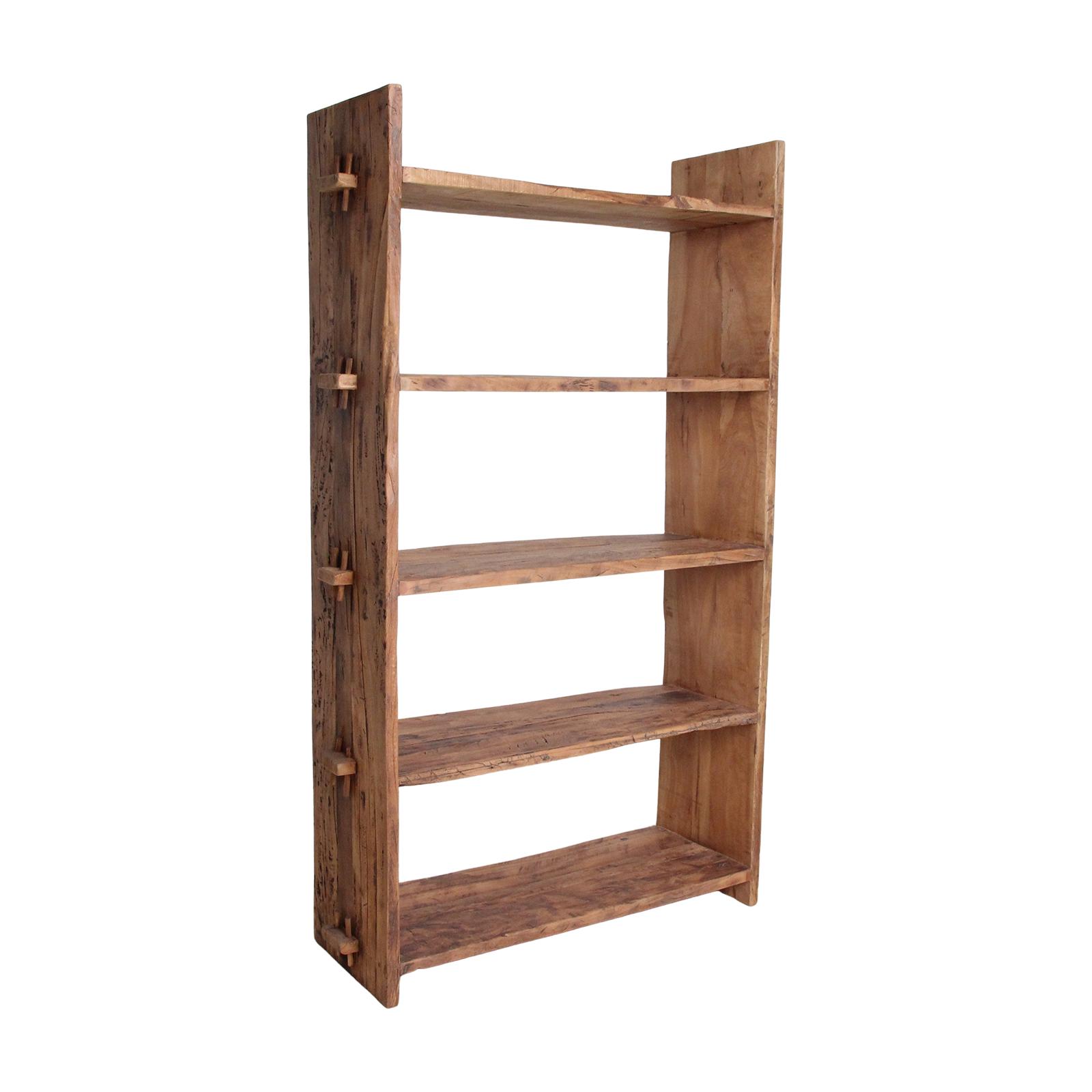 Étagère de rangement Farmwood - bois recyclé certifié FSC - 100 x 37 x 180 cm
