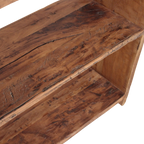 Farmwood Storage Shelf - FSC Certified Recycled Wood - 100 x 37 x 180 cm