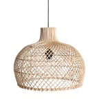 Natural rattan Maze pendant light - Ø 42 x 36 cm