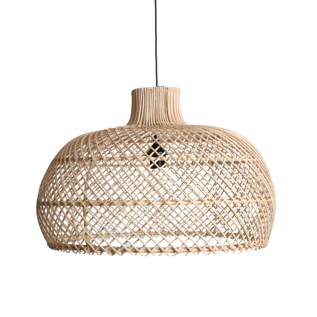 Maze natural rattan pendant light - Ø 57 x 36 cm