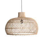Maze natural rattan pendant light - Ø 57 x 36 cm