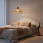Maze natural rattan pendant light - Ø 57 x 36 cm