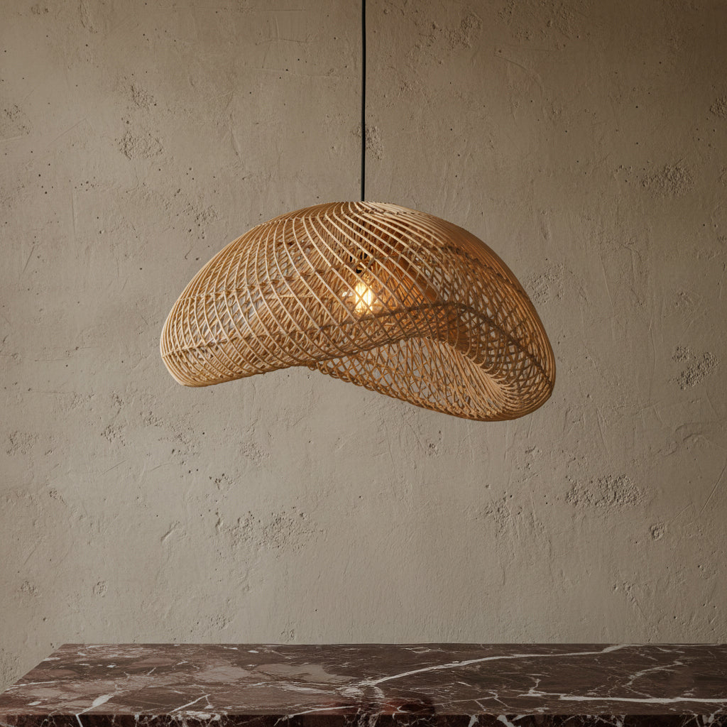Maze Organic Rattan Suspension L - Ø 57 x 31 cm