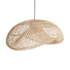 Maze Organic XL rattan pendant light - Ø 75 x 31 cm