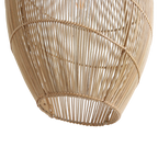 Luna Halo Rattan Pendant Light - Ø 40 x 60 cm