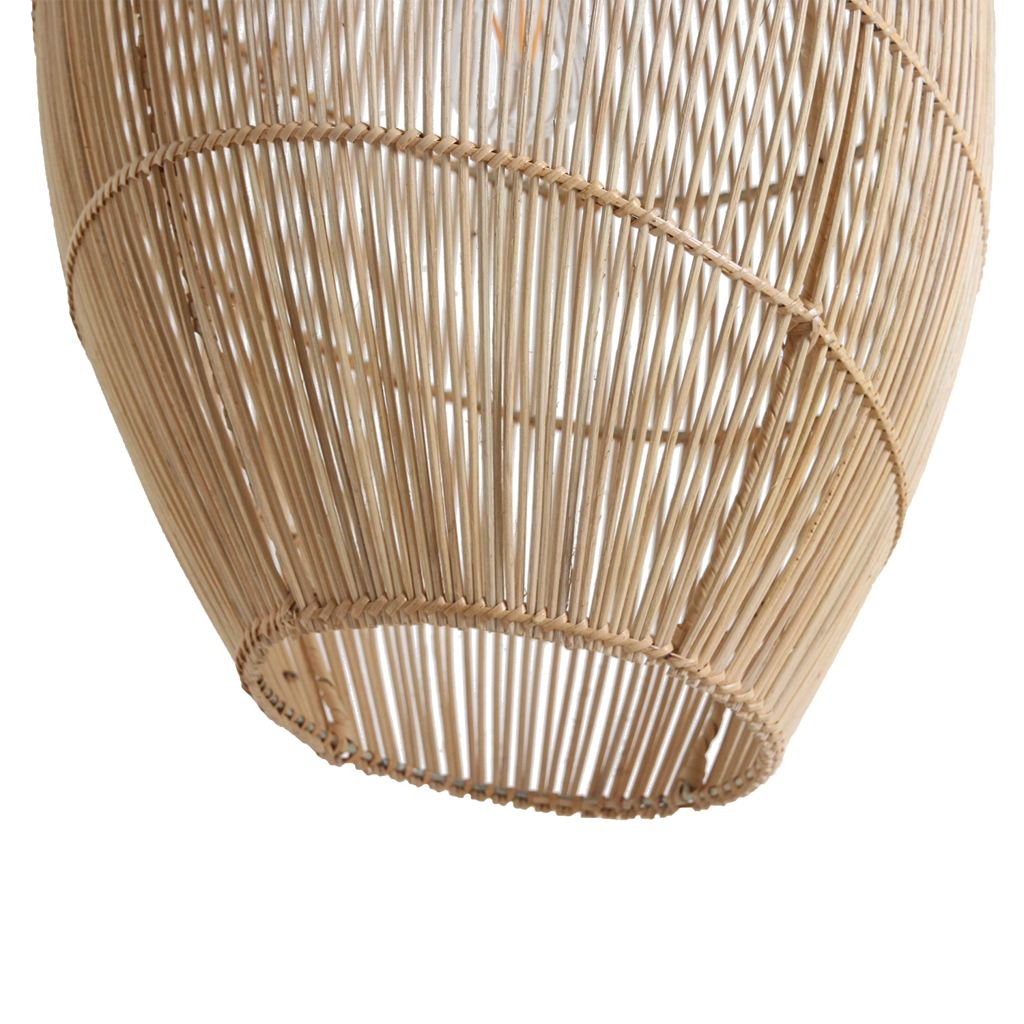 Luna suspension en rotin Halo - Ø 40 x 60 cm