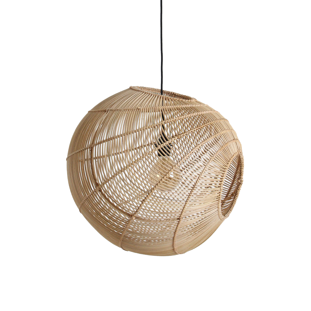 Luna suspension en rotin Sphere - 50 x 52 x 50 cm