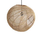 Luna Rattan Sphere Pendant Light - 50 x 52 x 50 cm