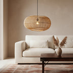 Orbit Rattan Pendant Light - Ø 62 x 37 cm