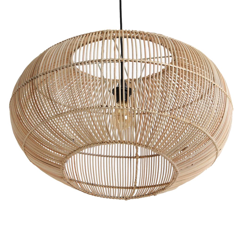Orbit Rattan Pendant Light - Ø 62 x 37 cm